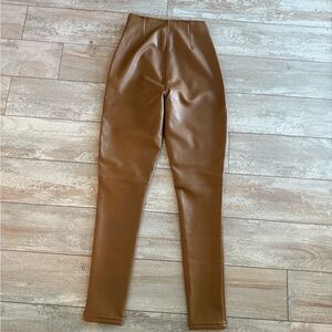 Abercrombie & Fitch Vegan Leather Leggings